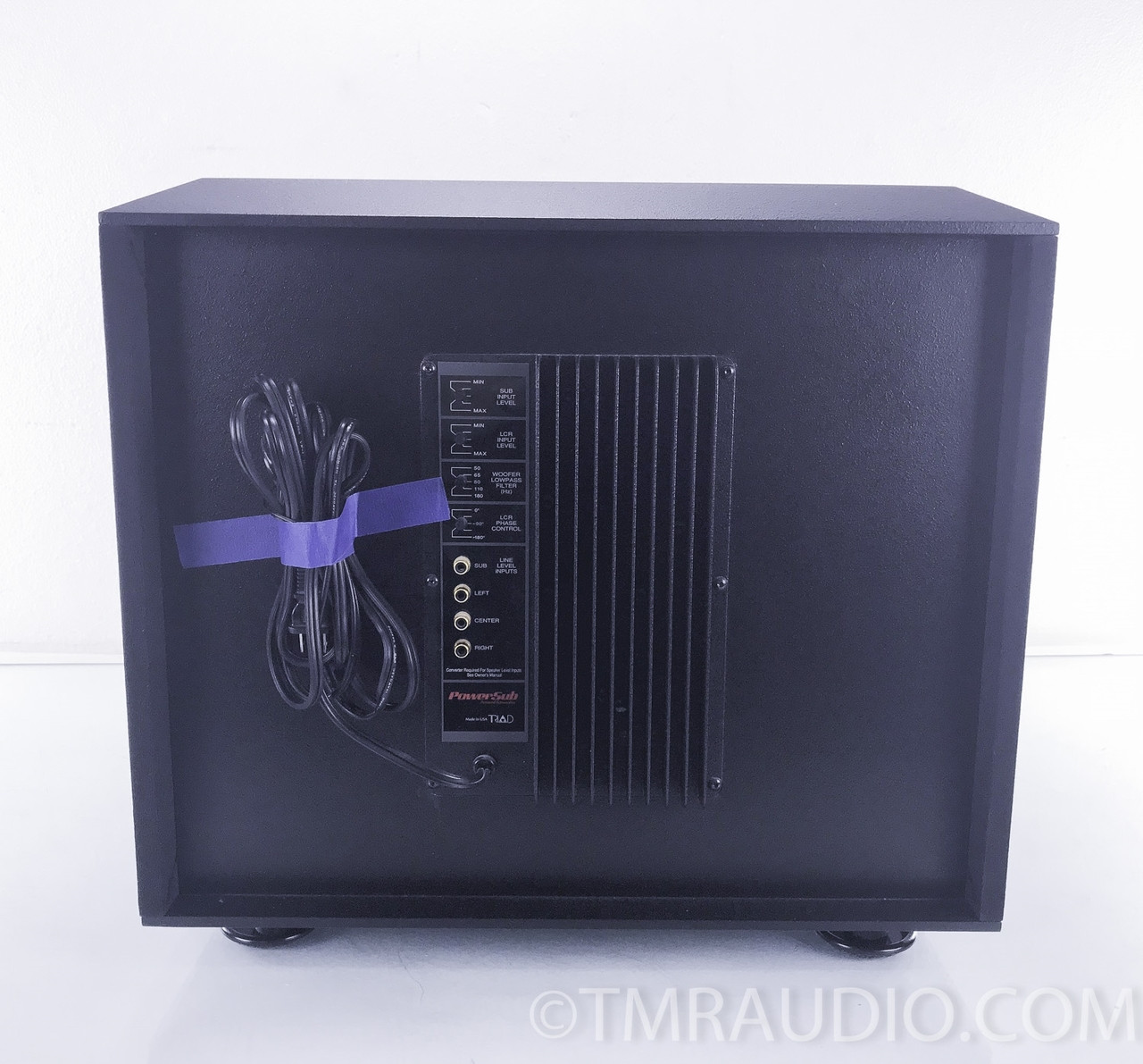 Triad Inroom Gold Powersub Subwoofer The Music Room Triad inroom gold powersub 15 inch selling this excellent triad 15inch subwoofer, i have had it for 3 years and was bought overseas in europe for. triad inroom gold powersub subwoofer