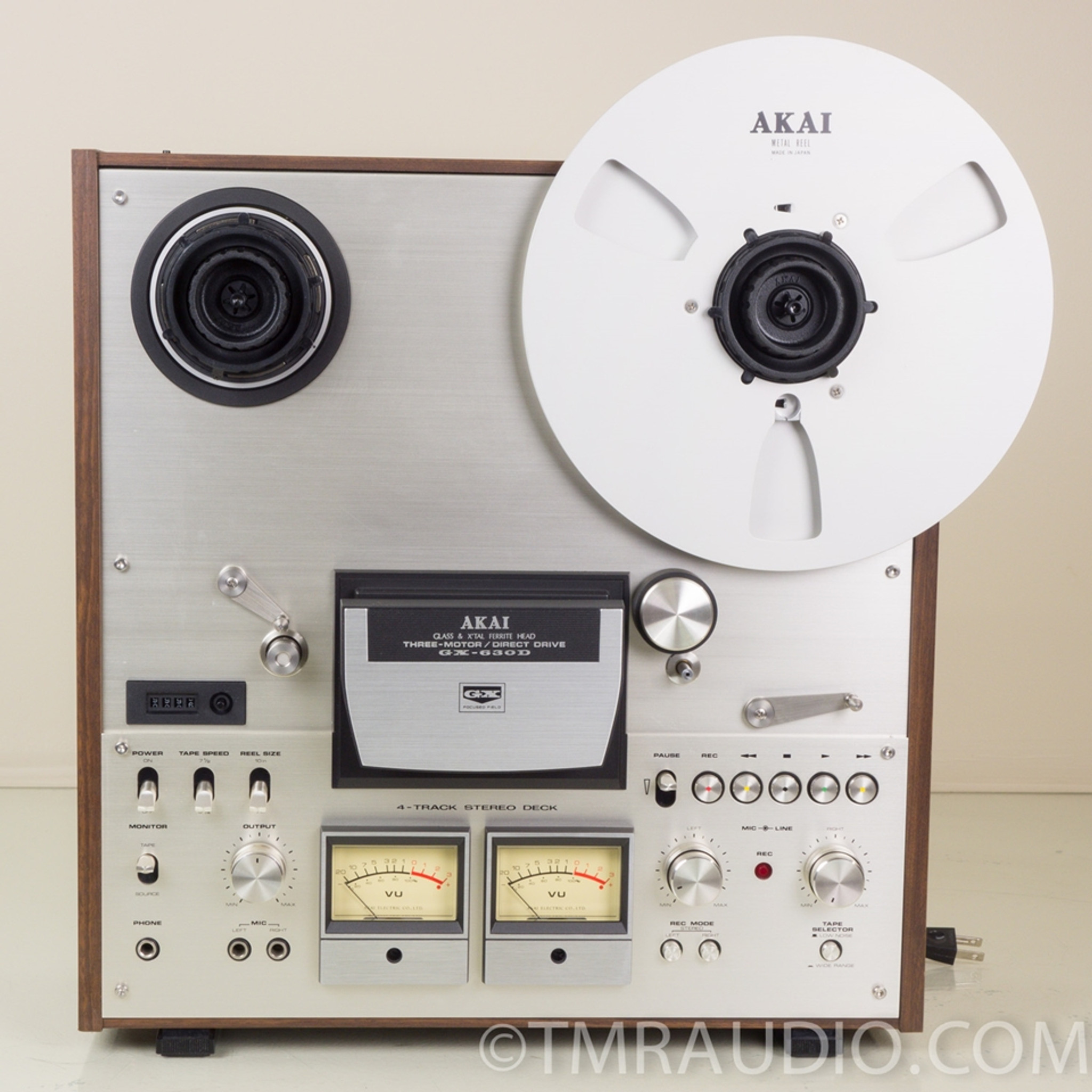 Akai GX-630d Vintage Reel to Reel Tape Recorder in Factory Box