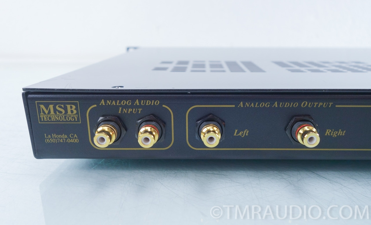 MSB Link DAC; D/A Converter - The Music Room