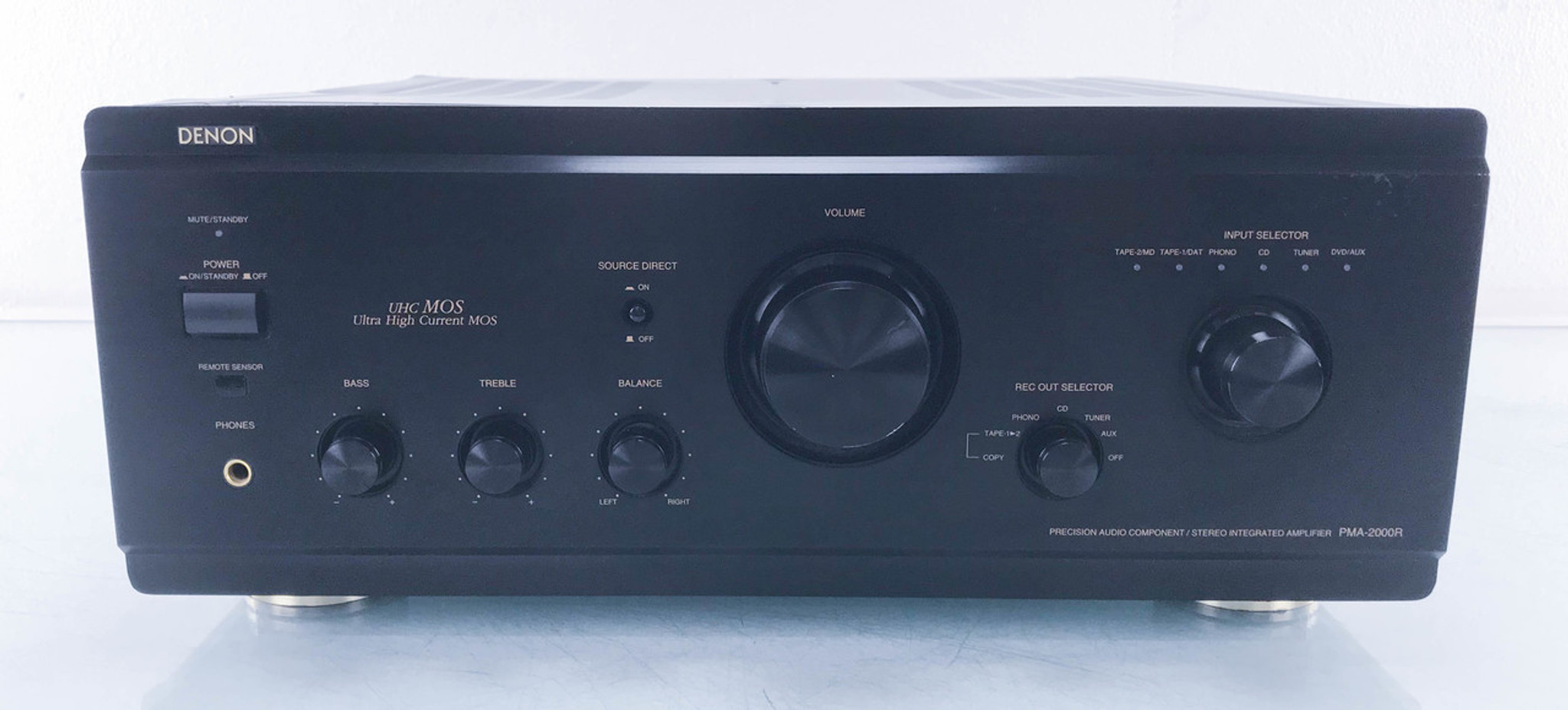Denon PMA-2000R Stereo Integrated Amplifier; Remote