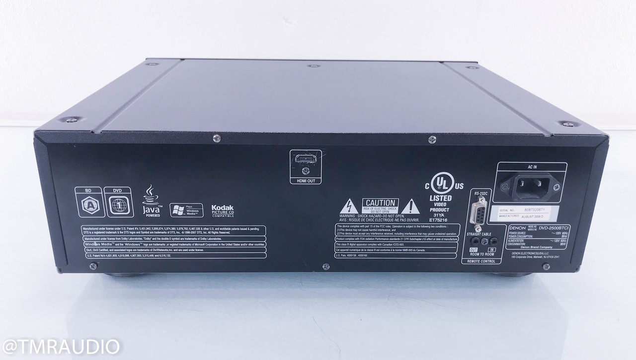 Denon DVD-2500BTCI Blu-ray Disc / DVD Transport - The Music Room