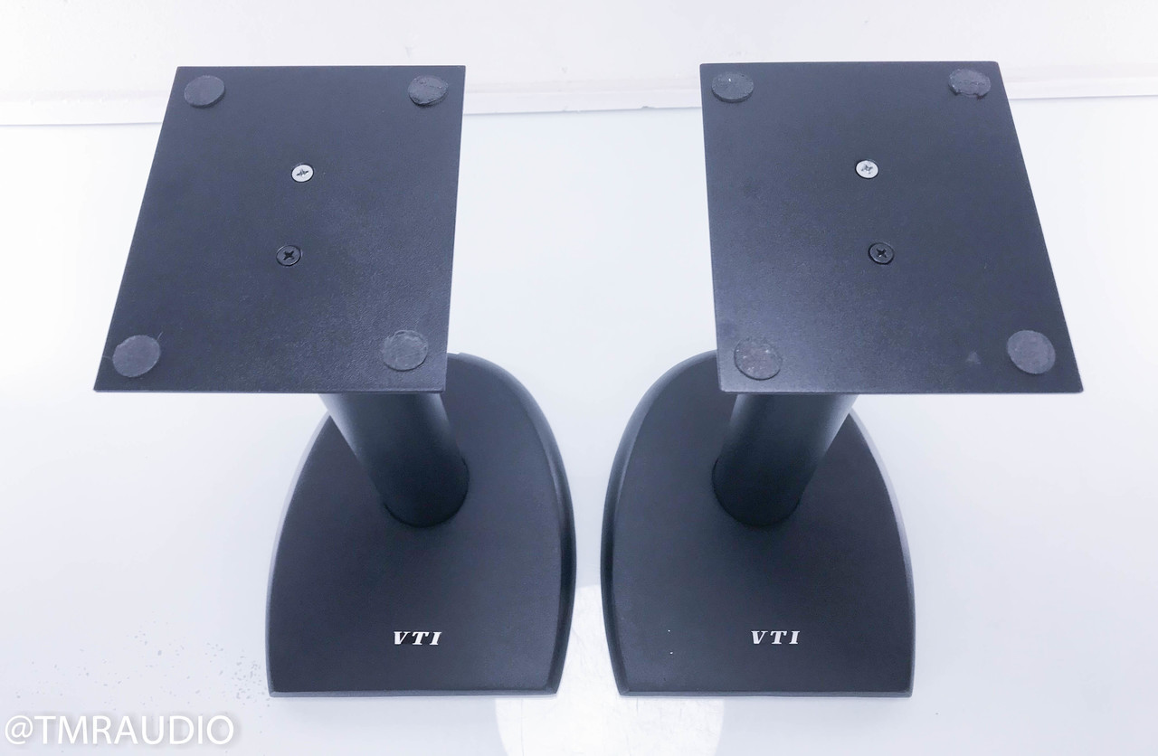 VTI DF SERIES 19 INCH CAST IRON SPEAKER STANDS (BLACK) DF19B The