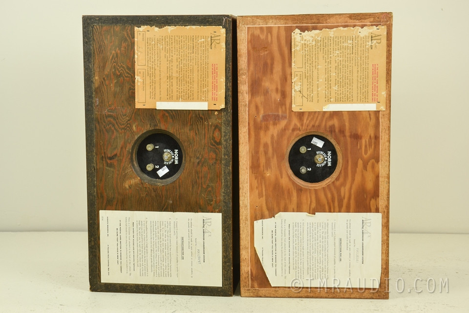 AR AR4x Vintage Bookshelf Speakers The Music Room