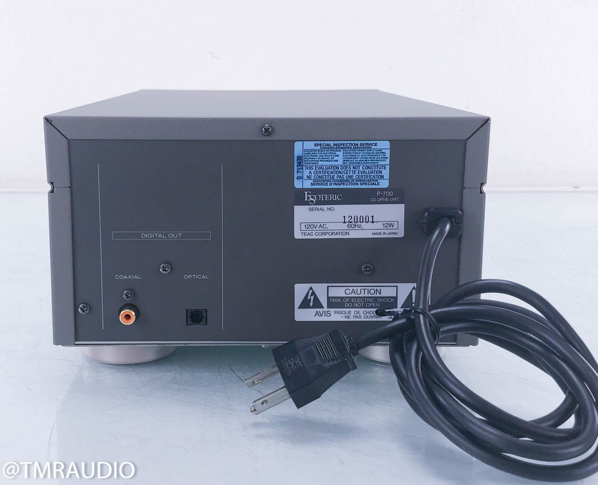 Esoteric P-700 CD Drive Unit; Transport