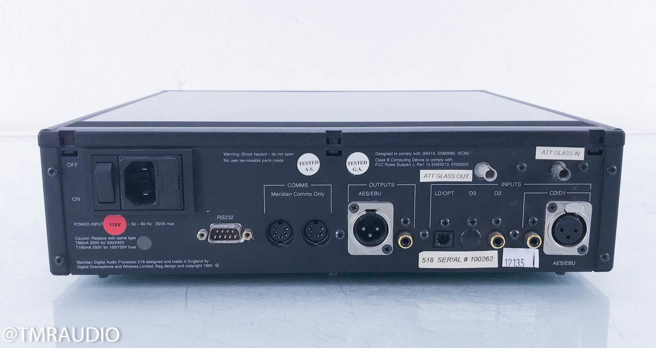 Meridian 518 DAC