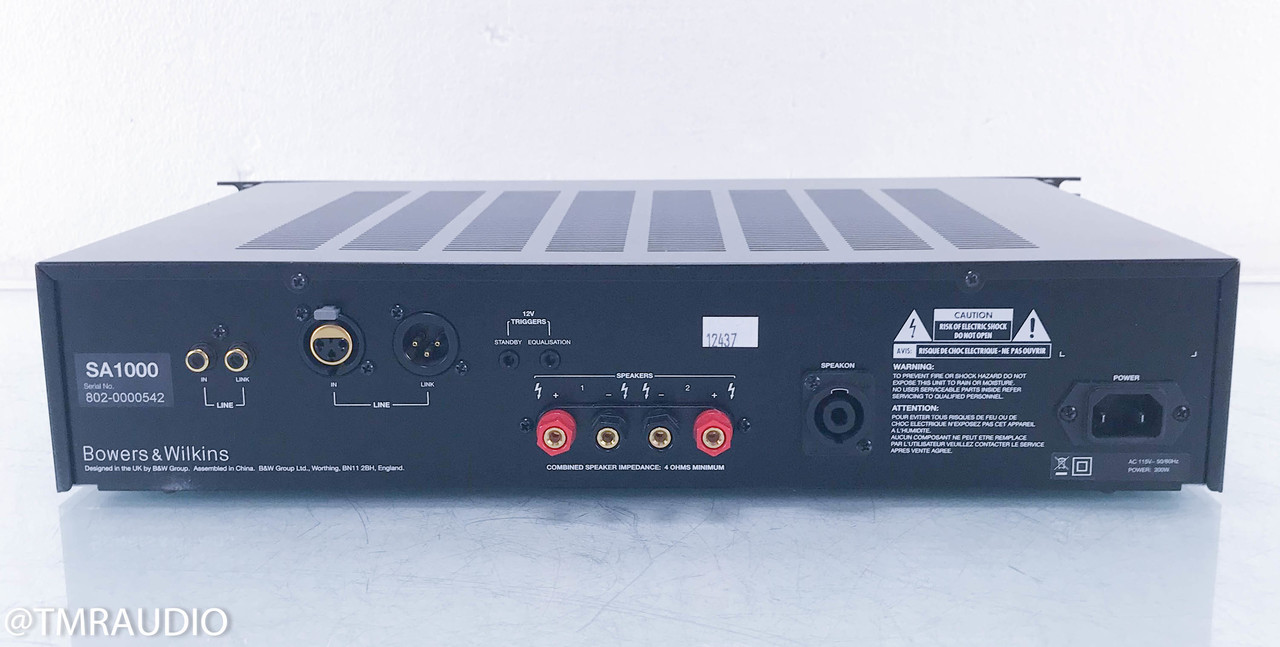 Bowers & Wilkins SA1000 Integrated Subwoofer Amplifier The Music Room