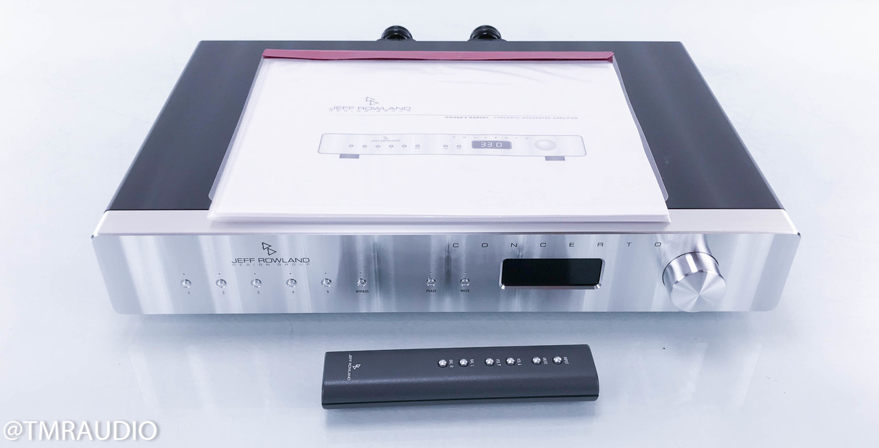 Jeff Rowland Concerto Stereo Integrated Amplifier