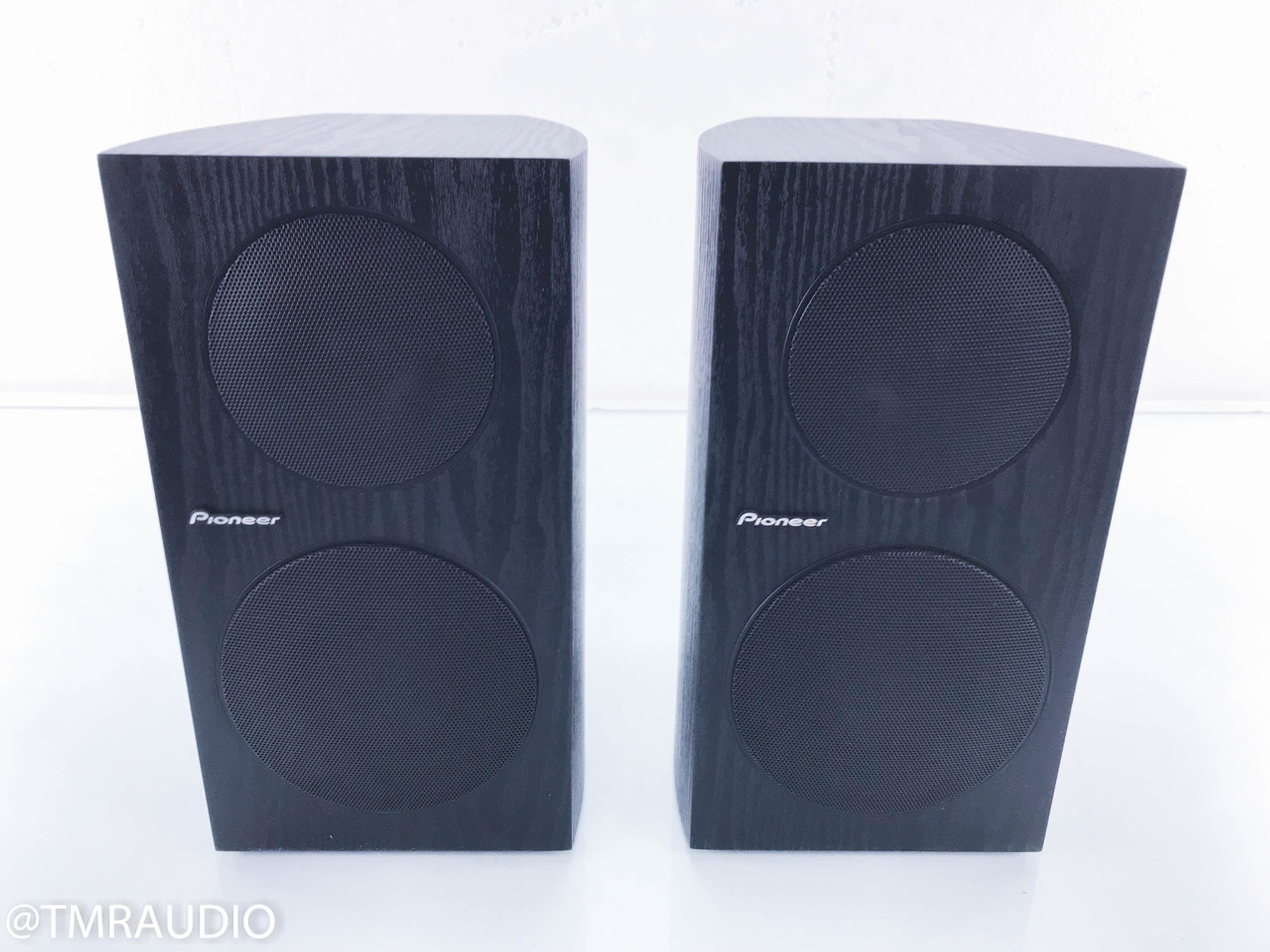 Pioneer Sp Bs21 Bookshelf Speakers Black Ash Pair Spbs21lr The