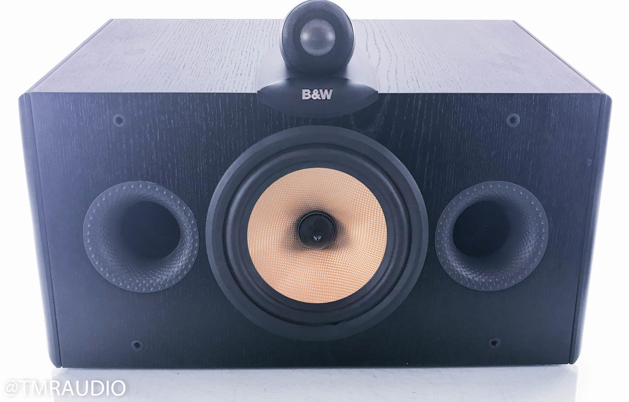 B&W CDM CNT Center Channel Speaker; Black - The Music Room