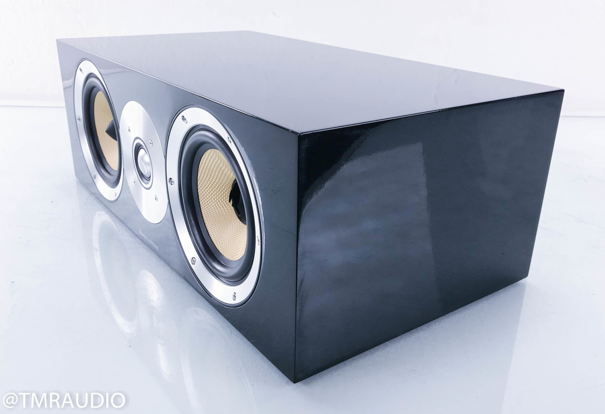 バウワースアンドウィルキンス　CM Centre B &W スピーカー B&W CM Centre Center Channel Speaker ; Piano Black - The