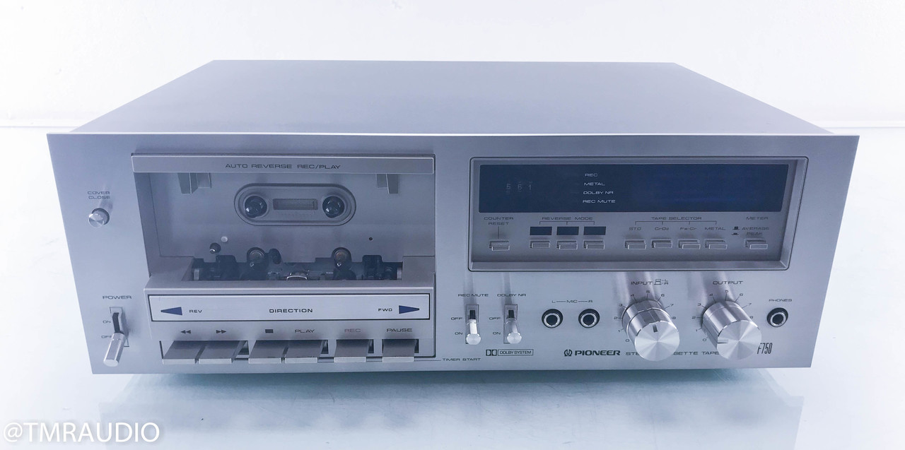 Pioneer CT-F750 Vintage Stereo Cassette Deck