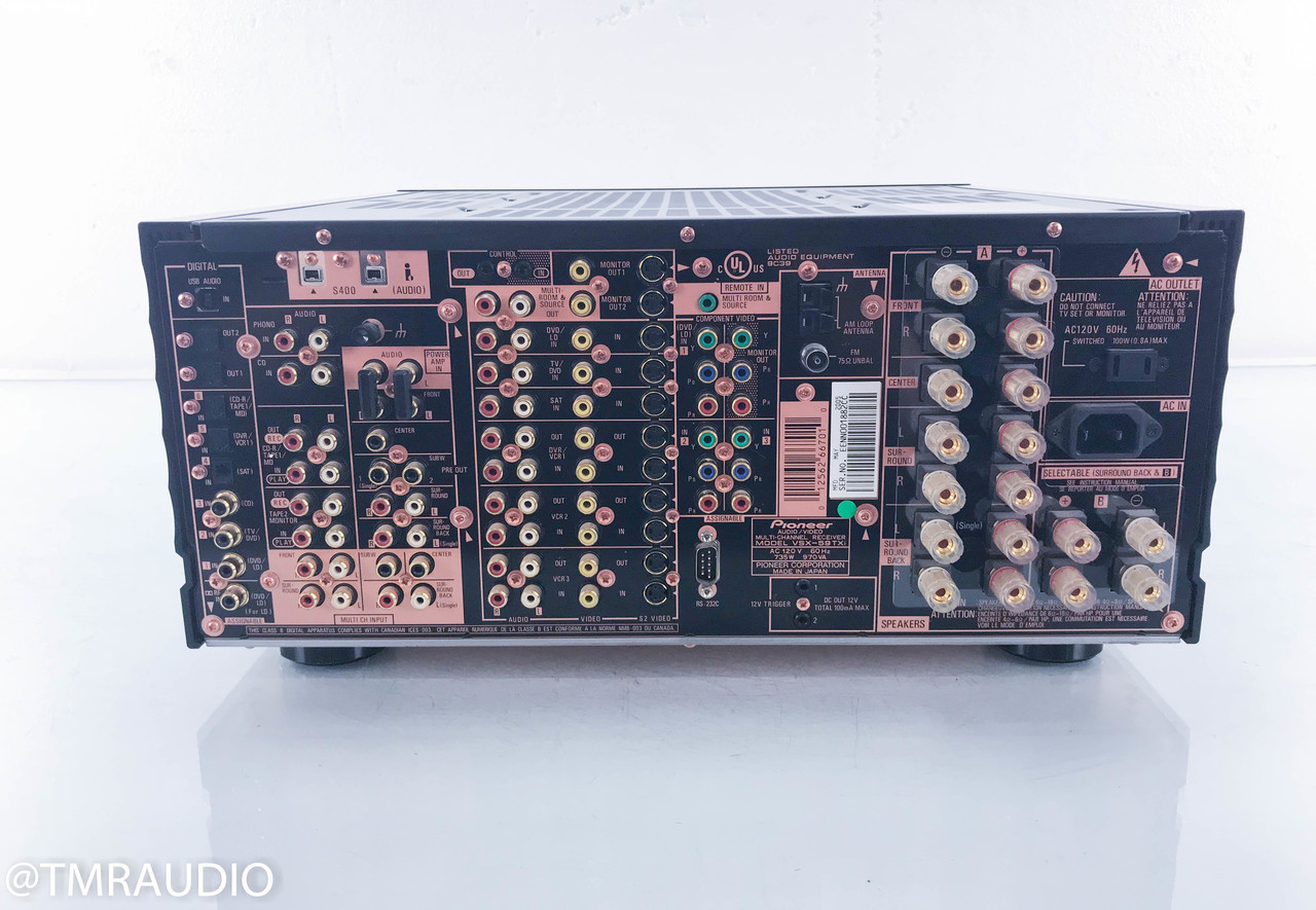 Pioneer Elite VSX-59TXi 7.1 Channel Home Theater Receiver - The