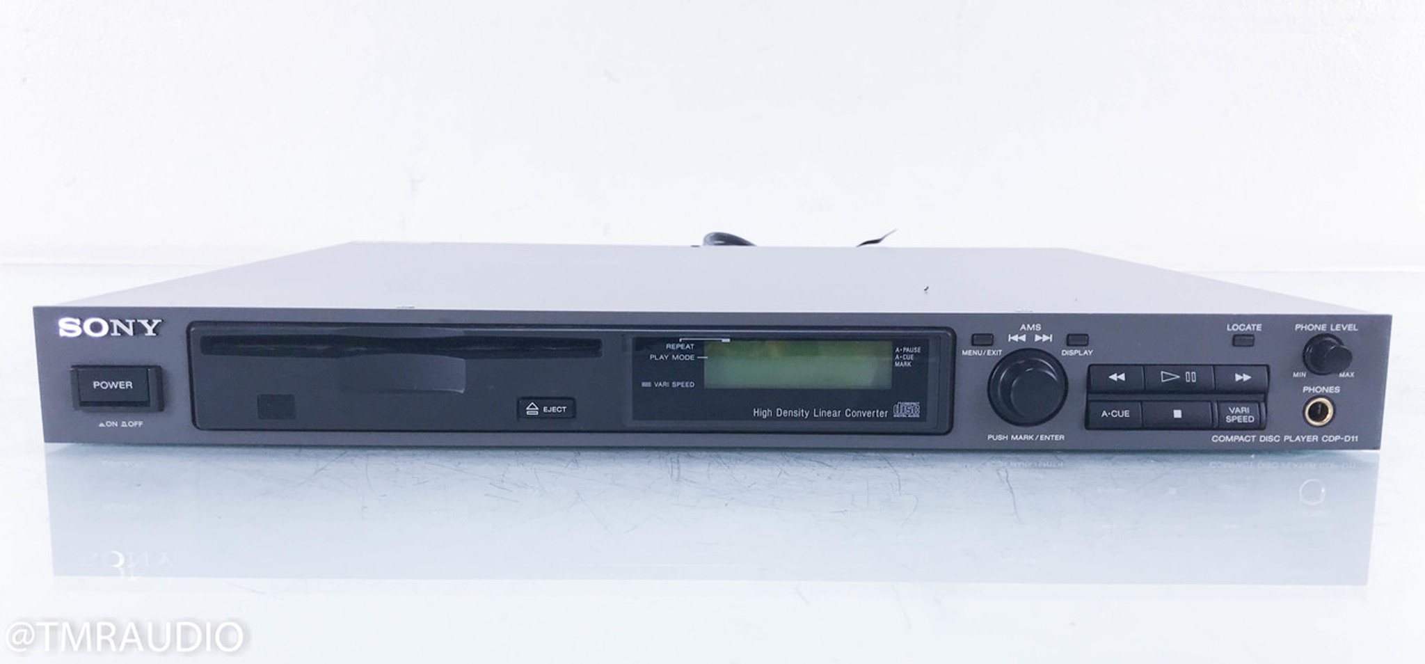 Sony CDP-D11 CD Player; Rack mount (No Remote)