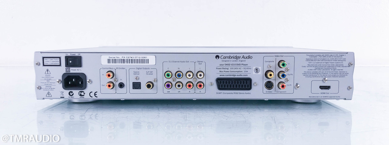 Cambridge Audio Azur 540D DVD / CD Player