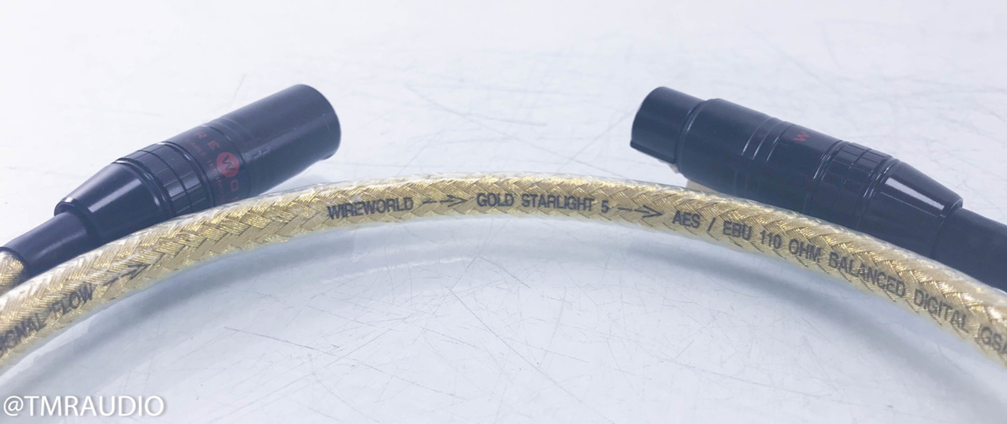 Wireworld Gold Starlight 5 XLR Digital Cable; Single 1m AES/EBU