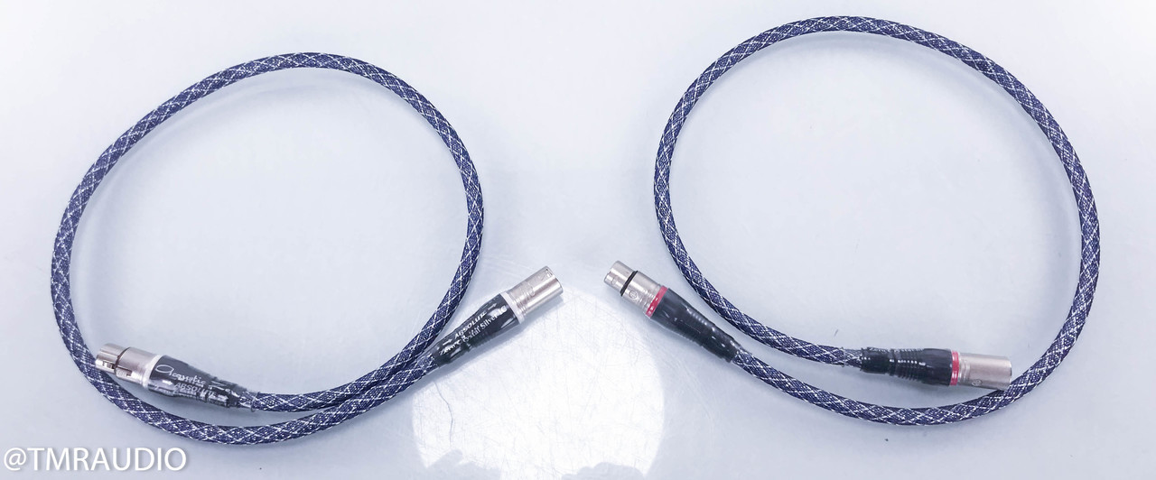 Acoustic Zen Absolute Zero Crystal Silver XLR Cables