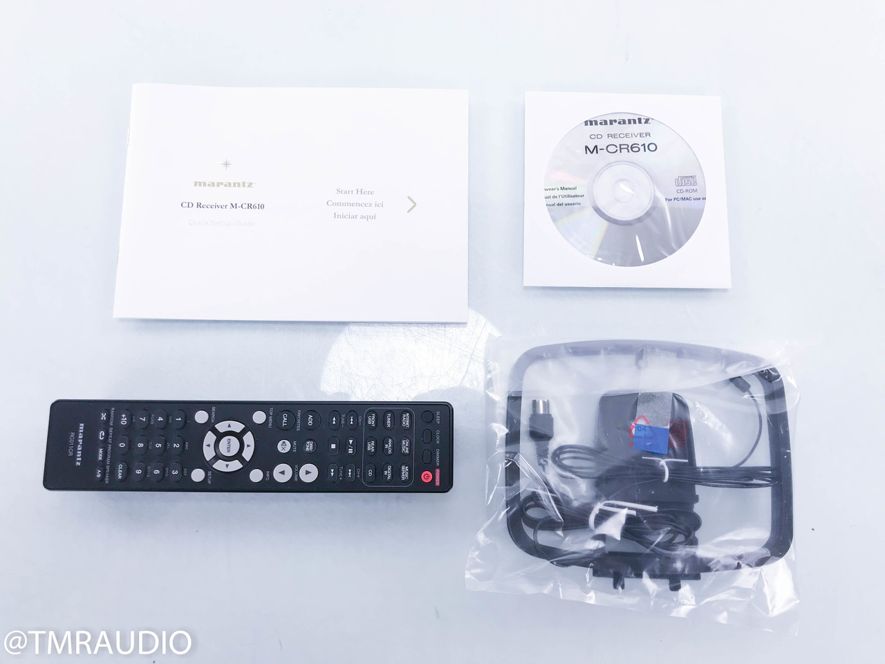 marantz CDレシーバー M-CR610 Marantz M-CR610 Desktop network receiver/CD player with Apple