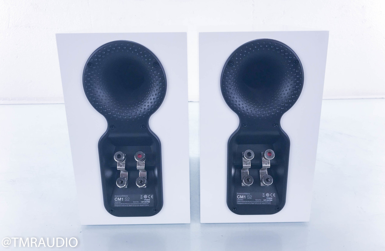 B&W CM1 S2 Bookshelf Speakers