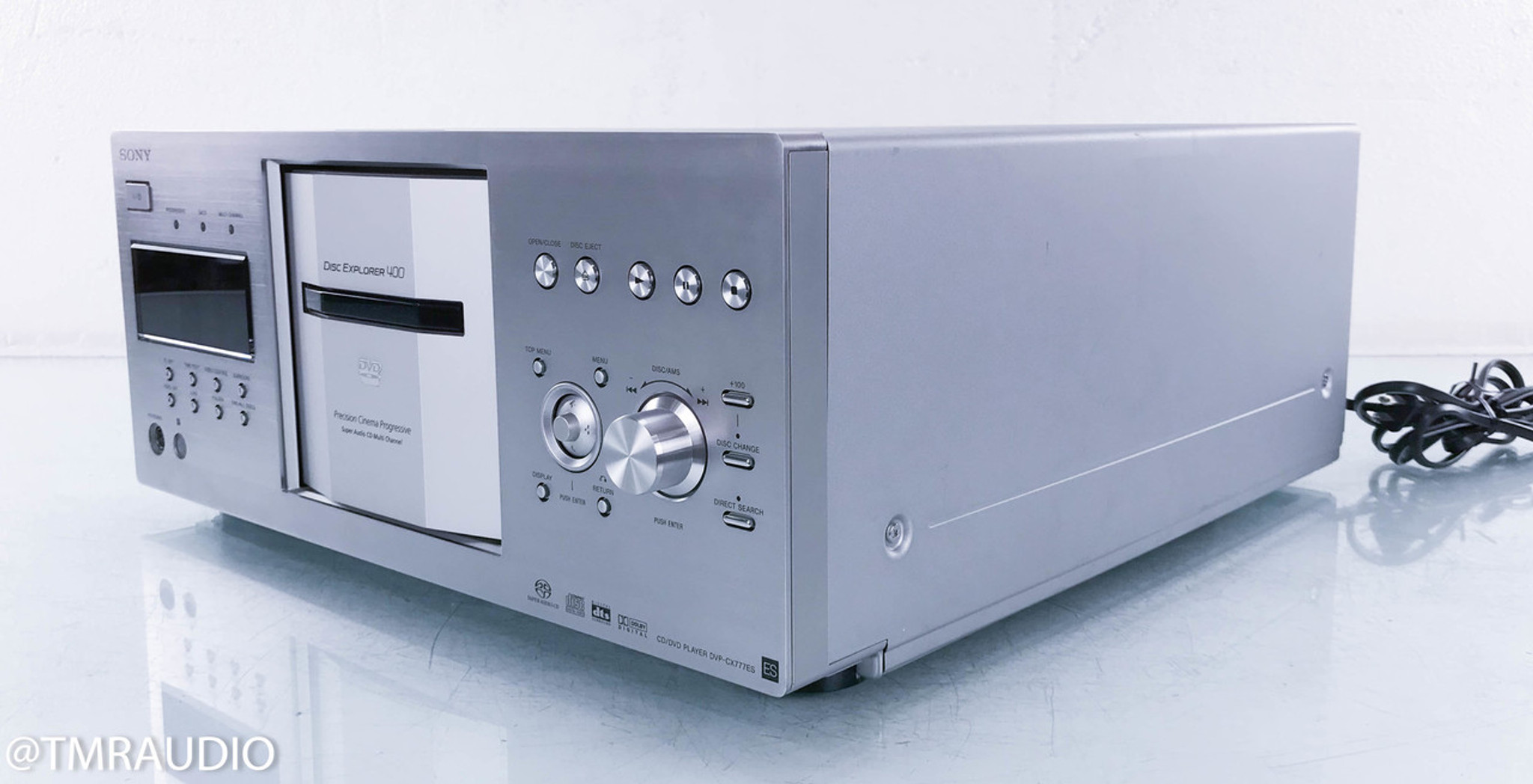 Sony DVP-CX777ES 400 Disc SACD / CD / DVD Changer; Remote - The 