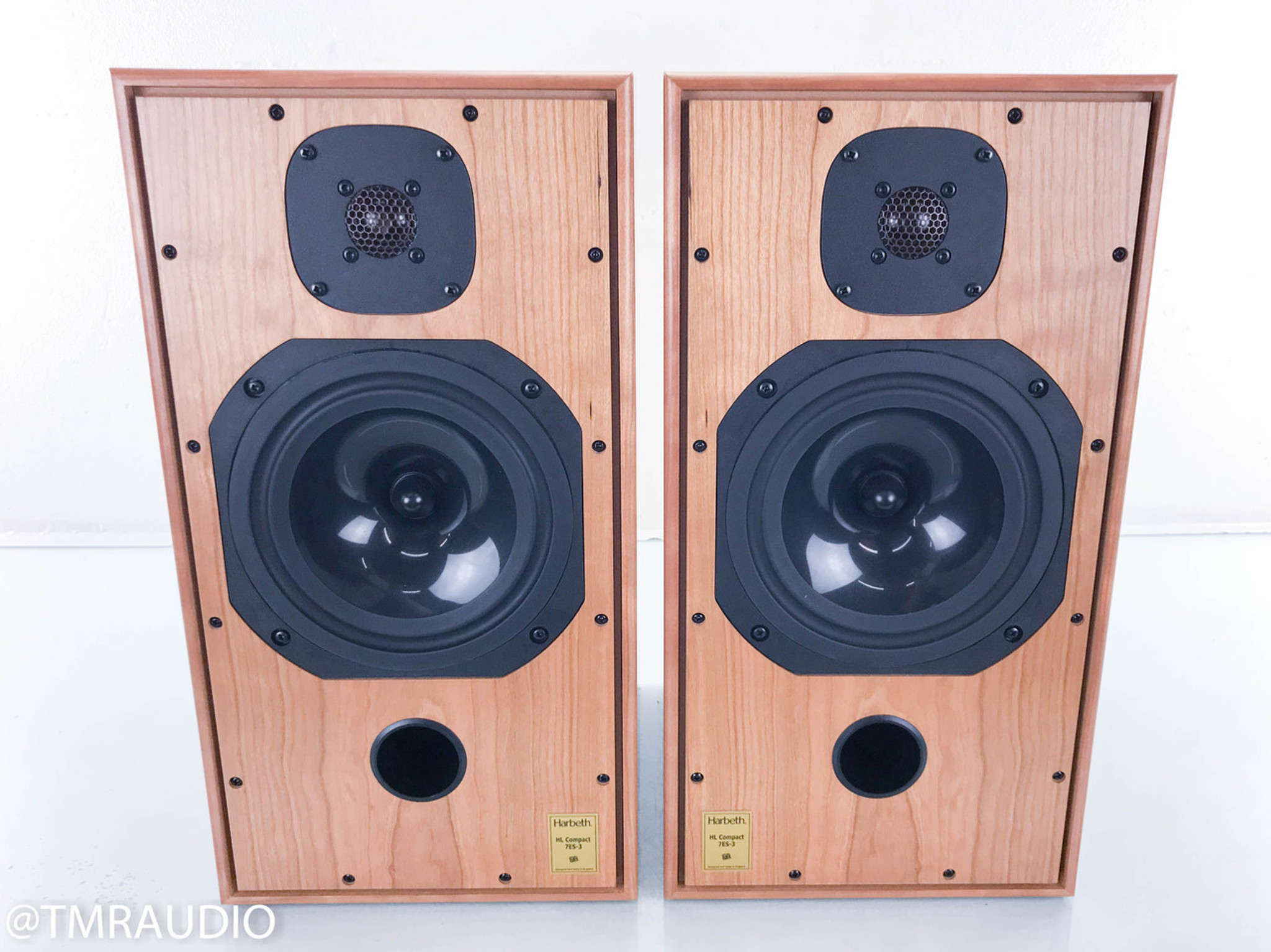 Harbeth Hl Compact 7es 3 Monitor Speakers Cherry Pair 7es3 The Music Room