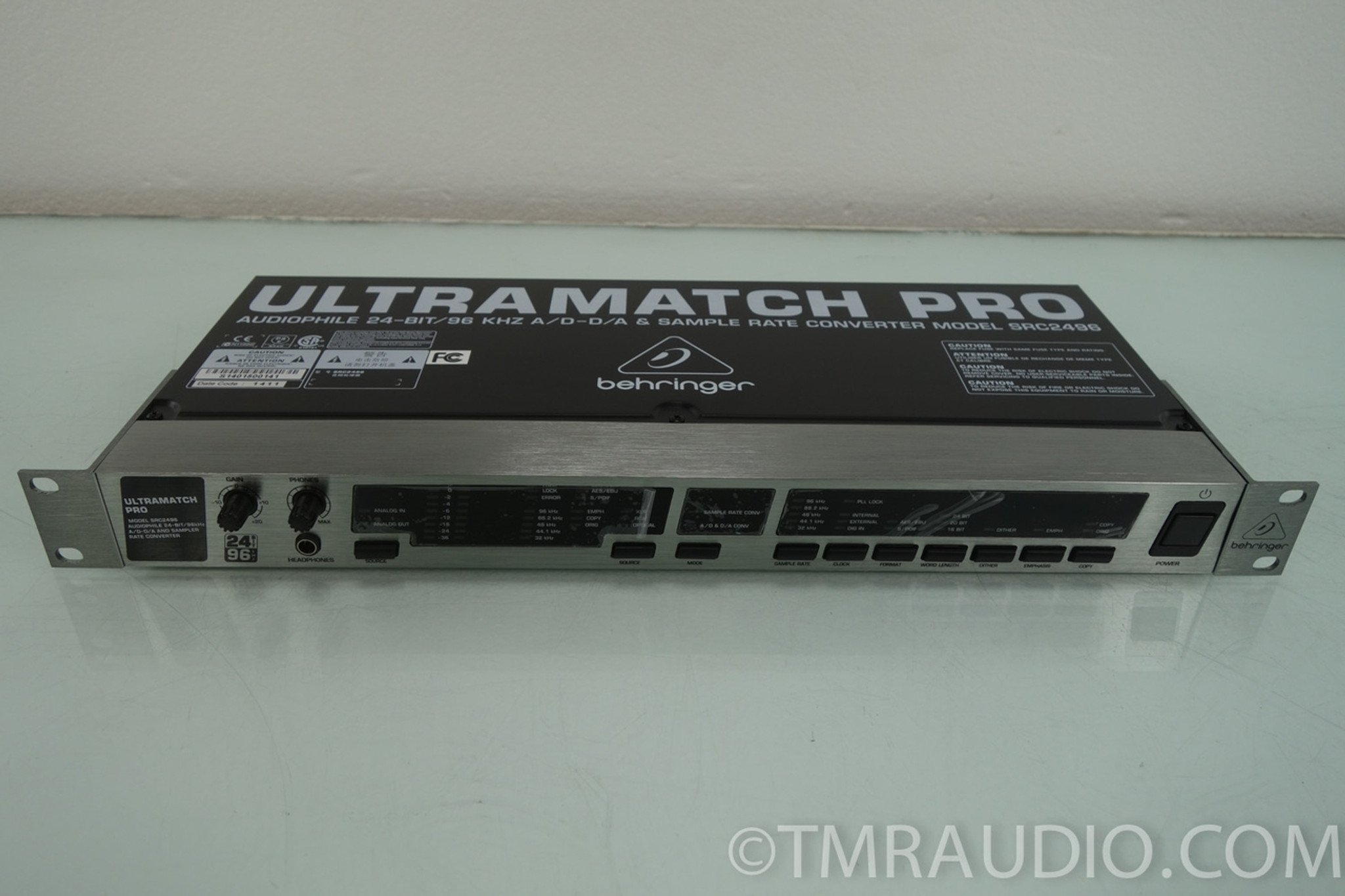 Behringer Ultramatch Pro SRC2496 A/D-D/A & Sample Rate Converter New in  Opened Box