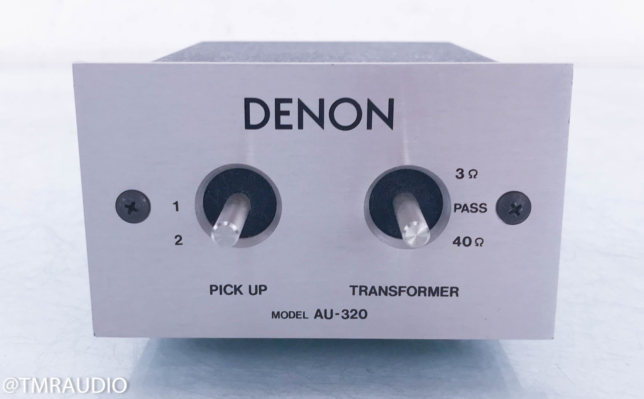 Denon AU-320 Vintage MC Phono Step-Up Transformer; Pre-Preamplifier