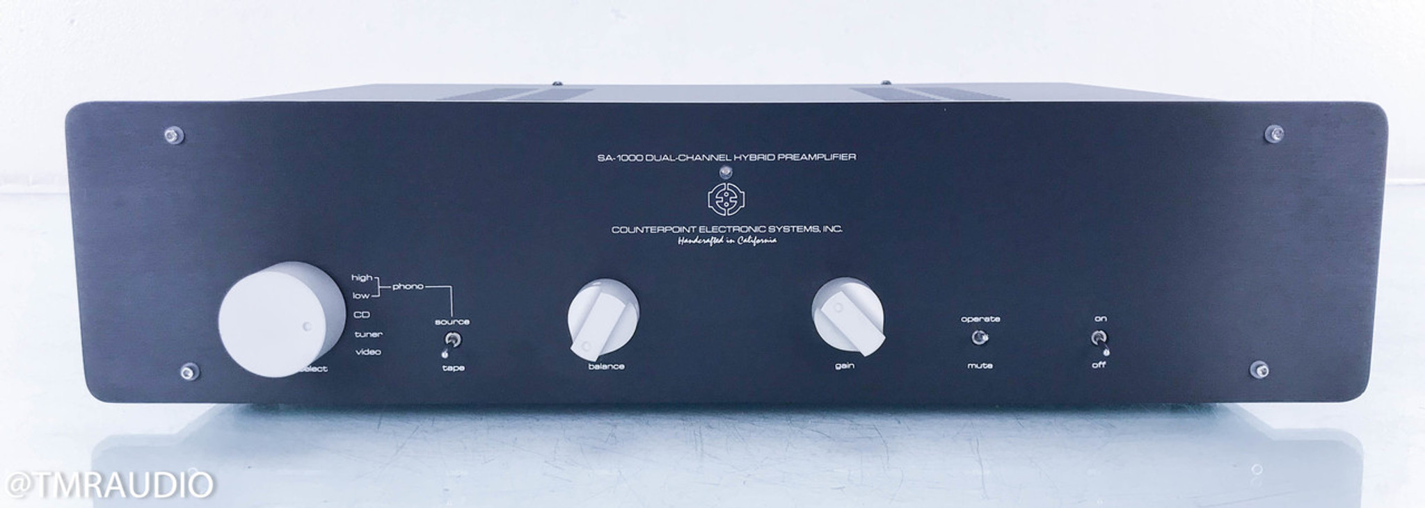 Counterpoint SA-1000 Stereo Tube Preamplifier; MM / MC Phono