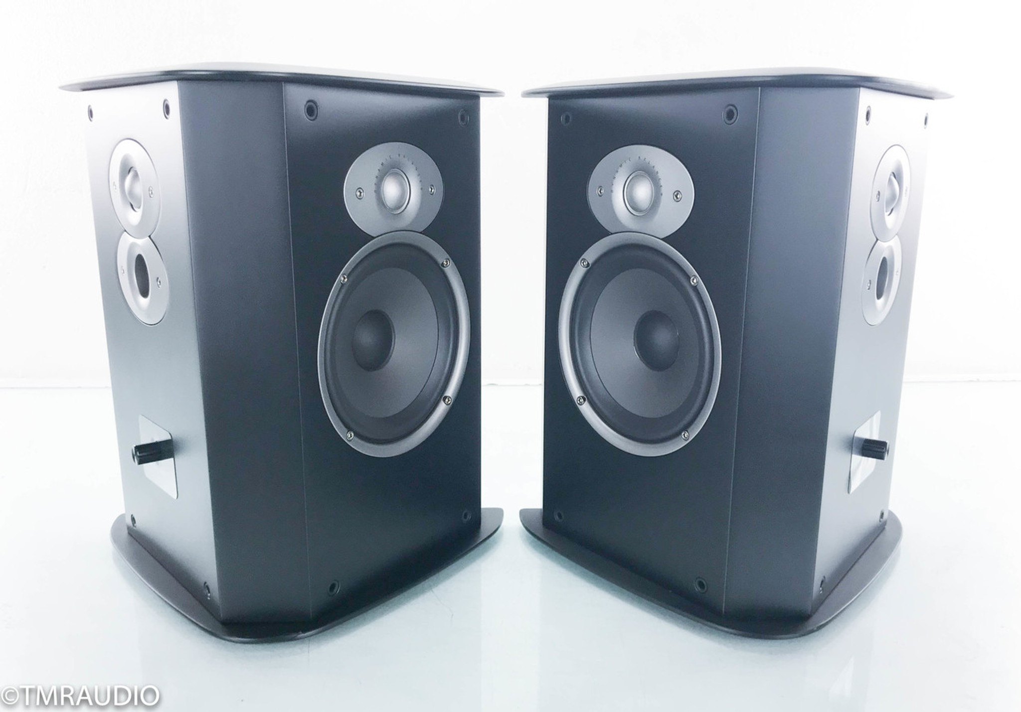 Polk Audio FXi A6 Surround / Satellite Speakers; Black Pair; WallMount
