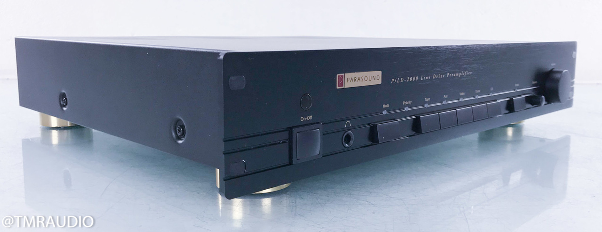 Parasound P/LD-2000 Stereo Preamplifier; PLD Line Drive (No Remote)