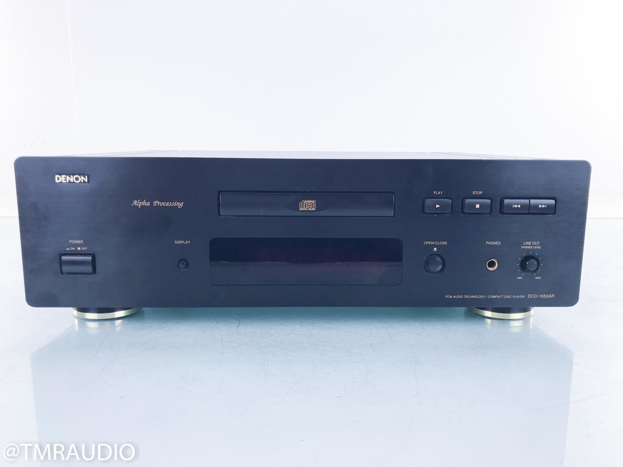 Denon DCD-1650AR CD Player (No Remote); DCD1650AR