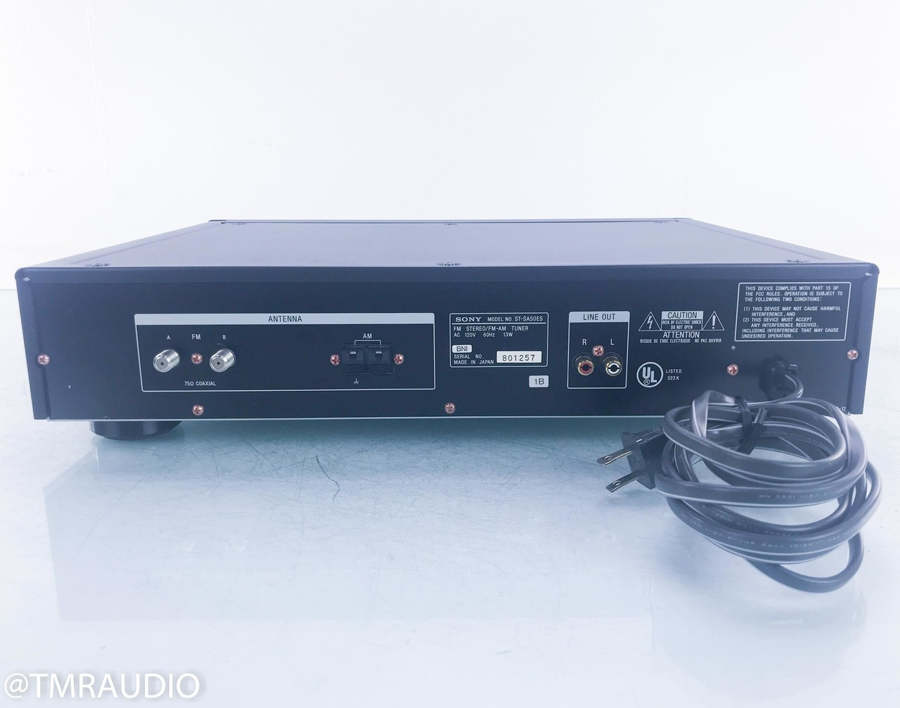 Sony ST-SA50ES AM / FM Tuner