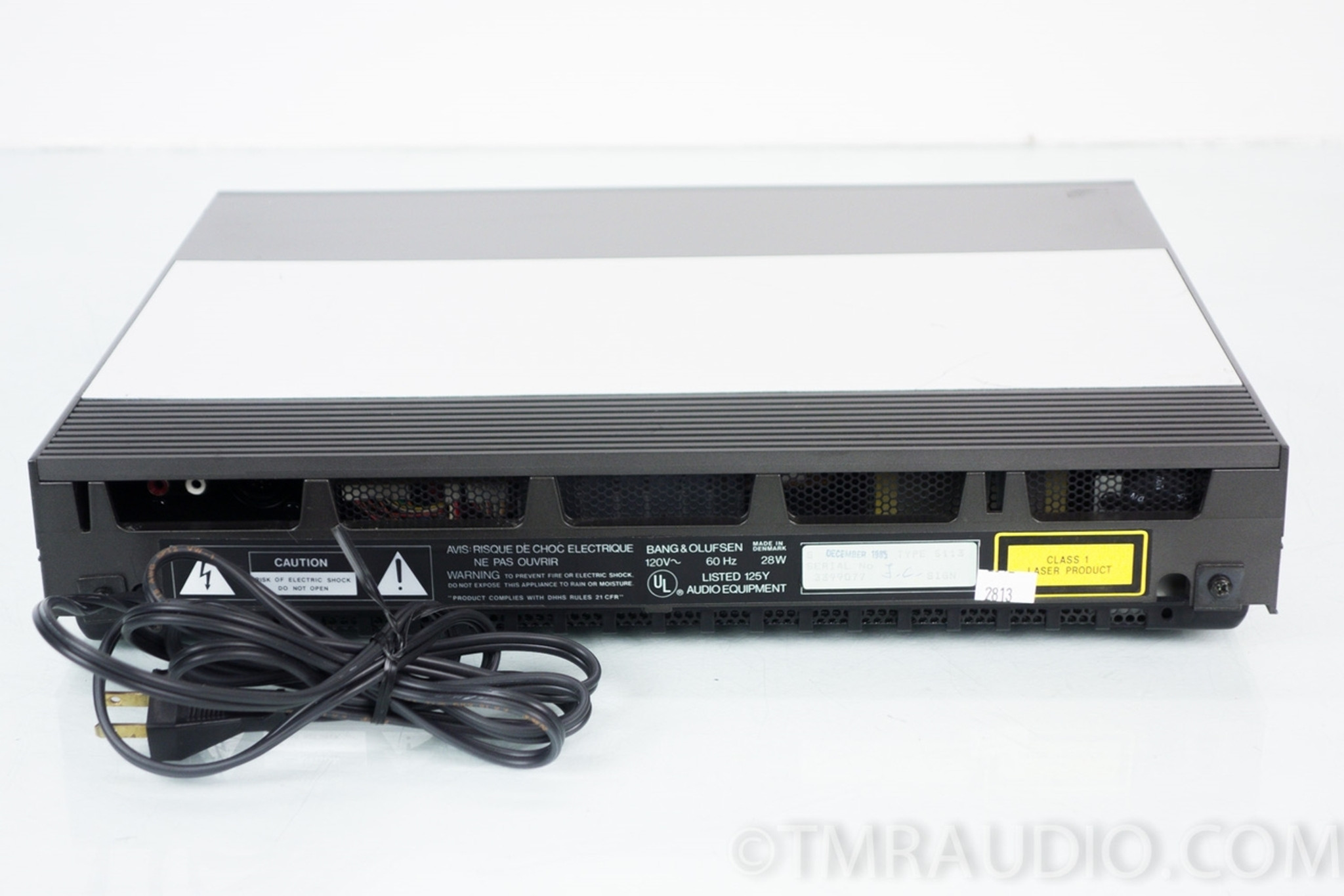 Bang & Olufsen B&O CD 50 Type 5113 CD Player ASIS The Music Room Bang & Olufsen B&O CD 50 Type 5113 CD Player ASIS The Music Room
