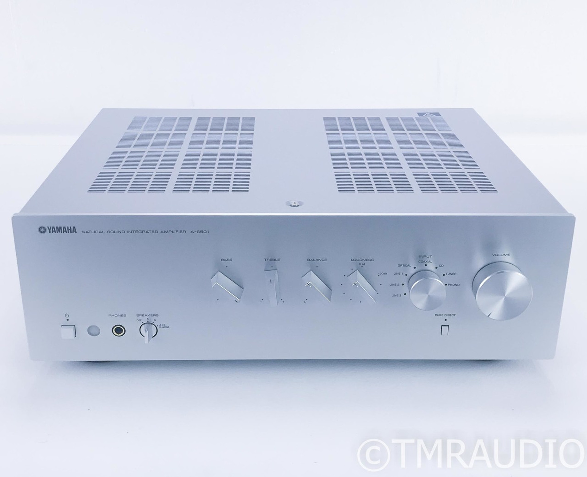 Yamaha A-S501 Stereo Integrated Amplifier; AS501; Remote; MM Phono