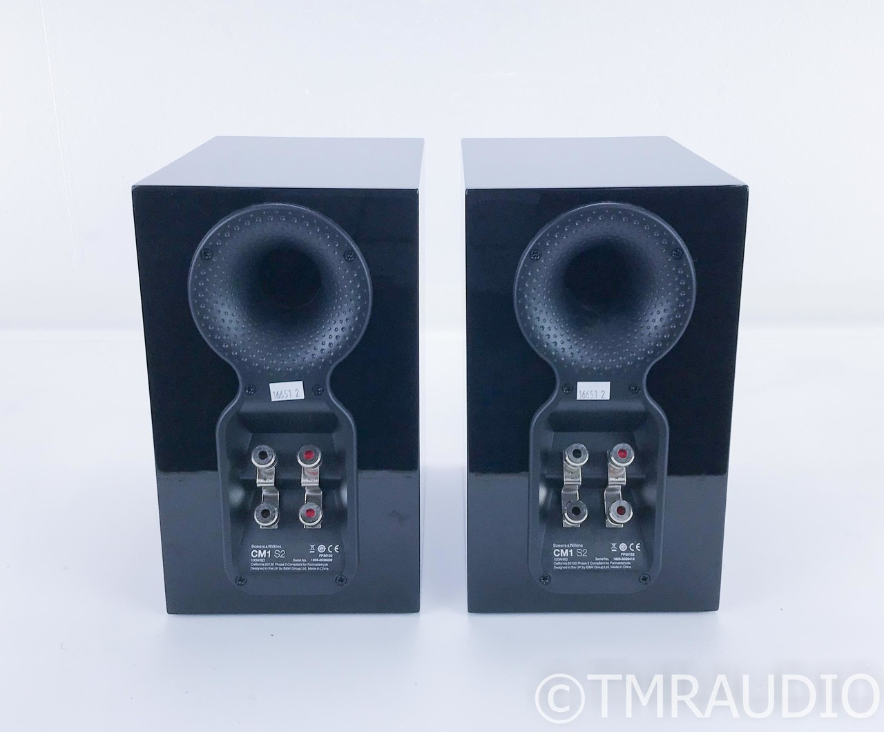 B&W CM1 S2 Bookshelf Speakers