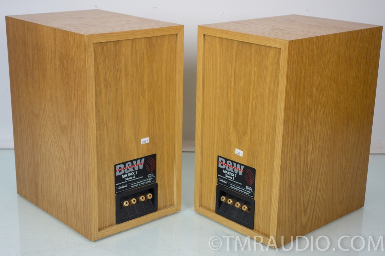 B&W Matrix 1 Series 2 Monitor / Speakers - Excellent Working Pair