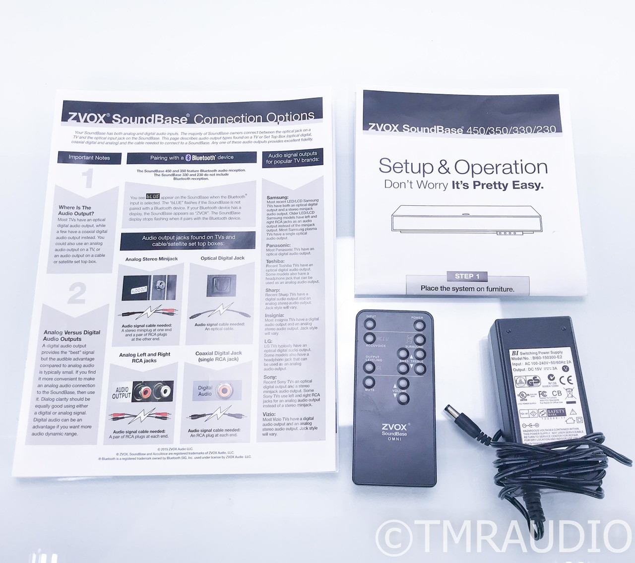 zvox accuvoice soundbase 450