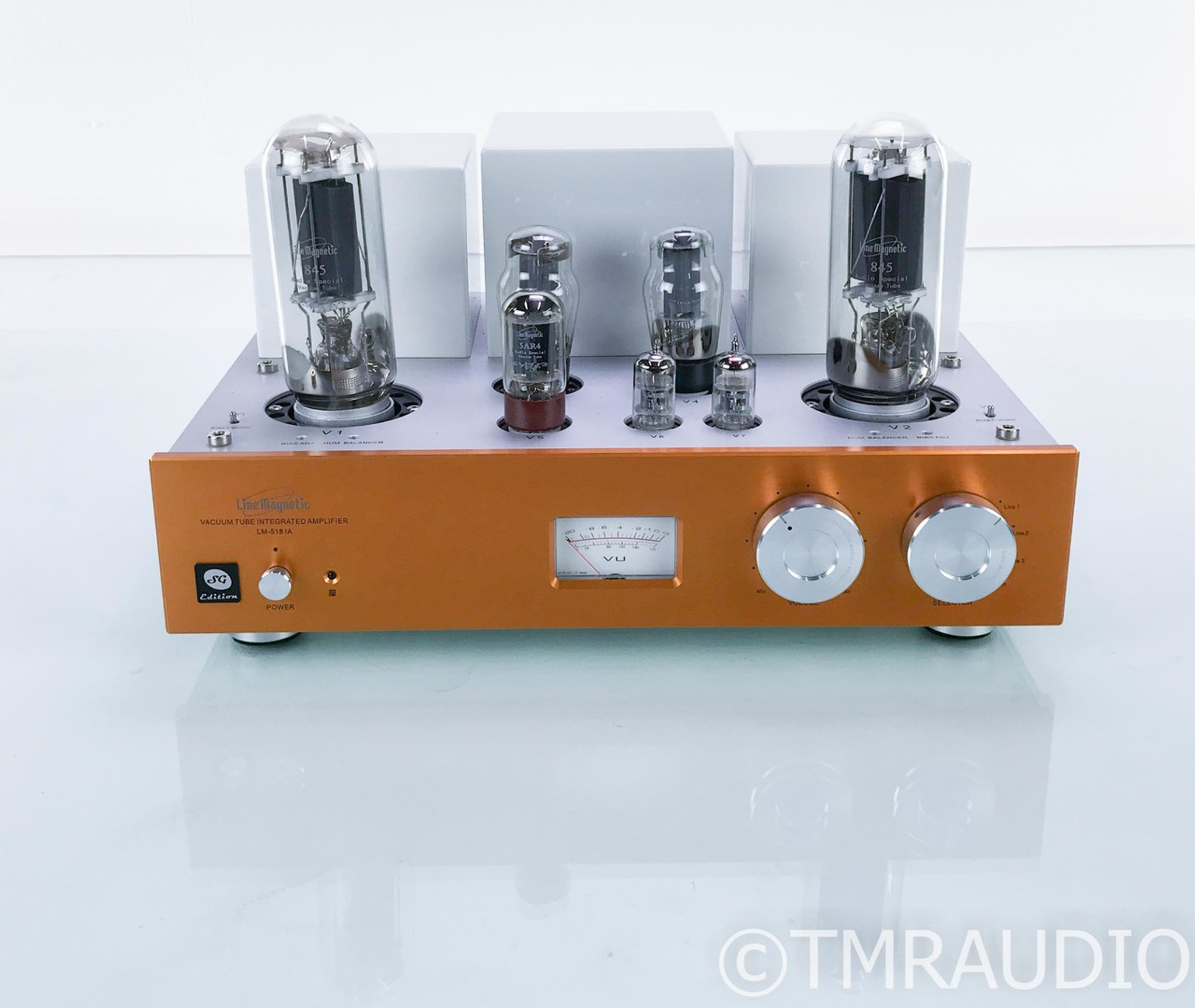 digtere Dejlig Malawi Line Magnetic LM-518IA Stereo Tube Integrated Amplifier; 240V; Upgraded (SG  Edition) (SOLD) - The Music Room