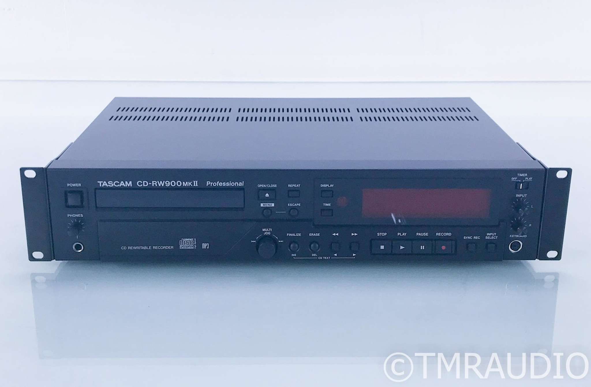 Tascam CD-RW900MKII CD Recorder / Player; Remote