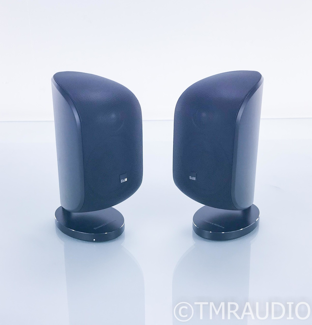B W M 1 Bookshelf Speakers Black Pair M1 Desktop Speakers The Music Room
