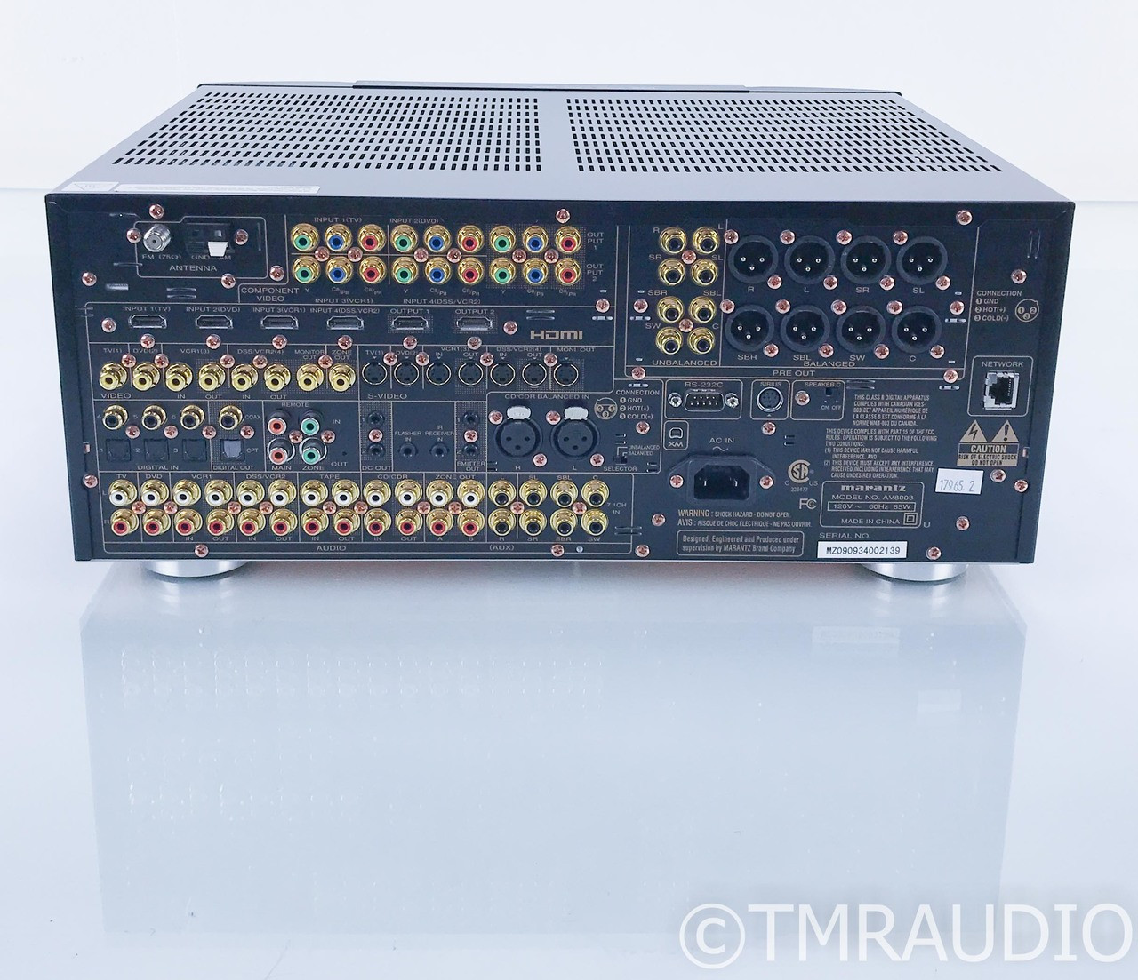 Marantz AV8003 7.1 Channel Home Theater Processor; AV-8003 - The