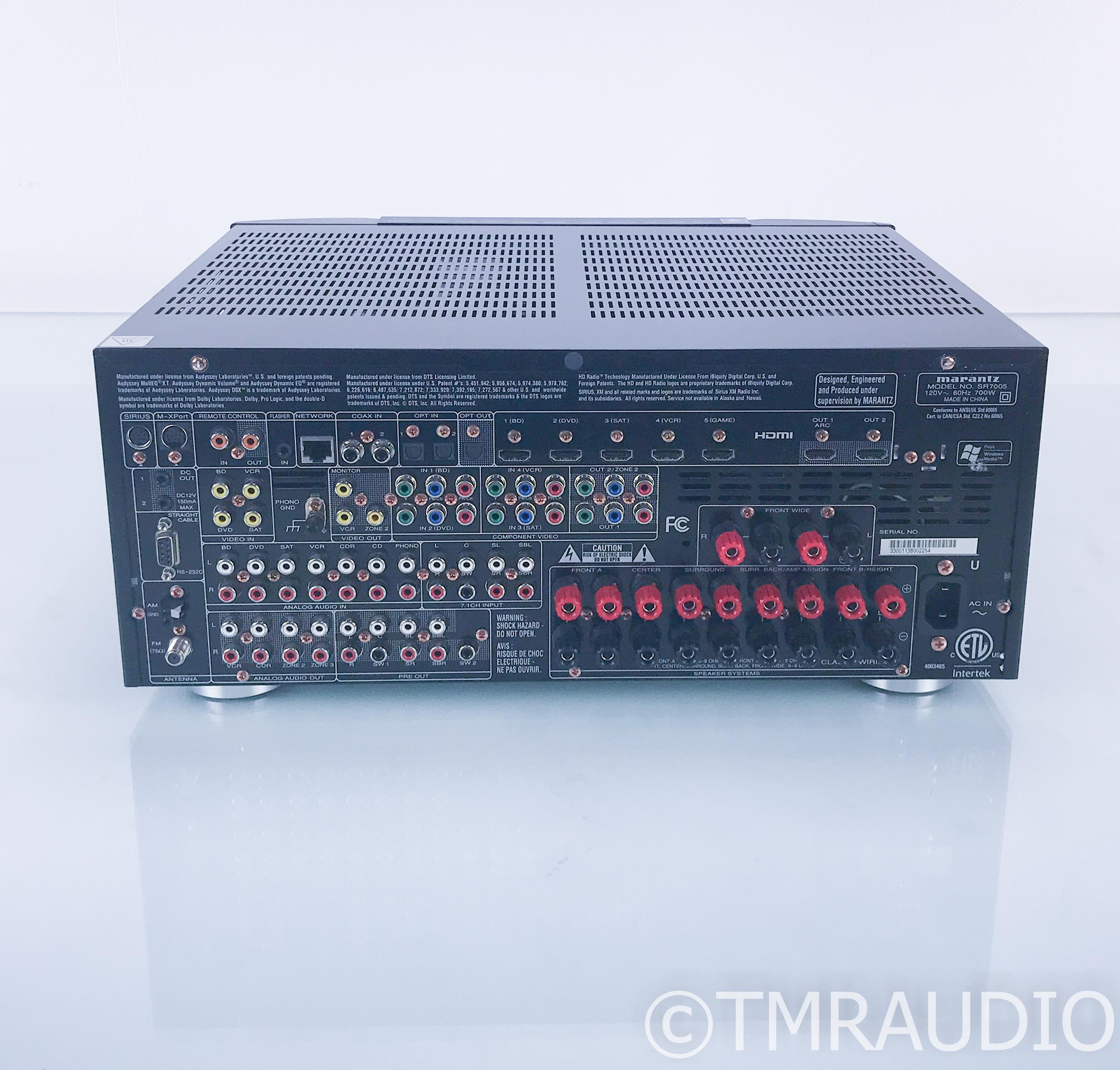 Marantz SR 7005 7.1 Channel Home Theater Receiver; SR7005; Remote