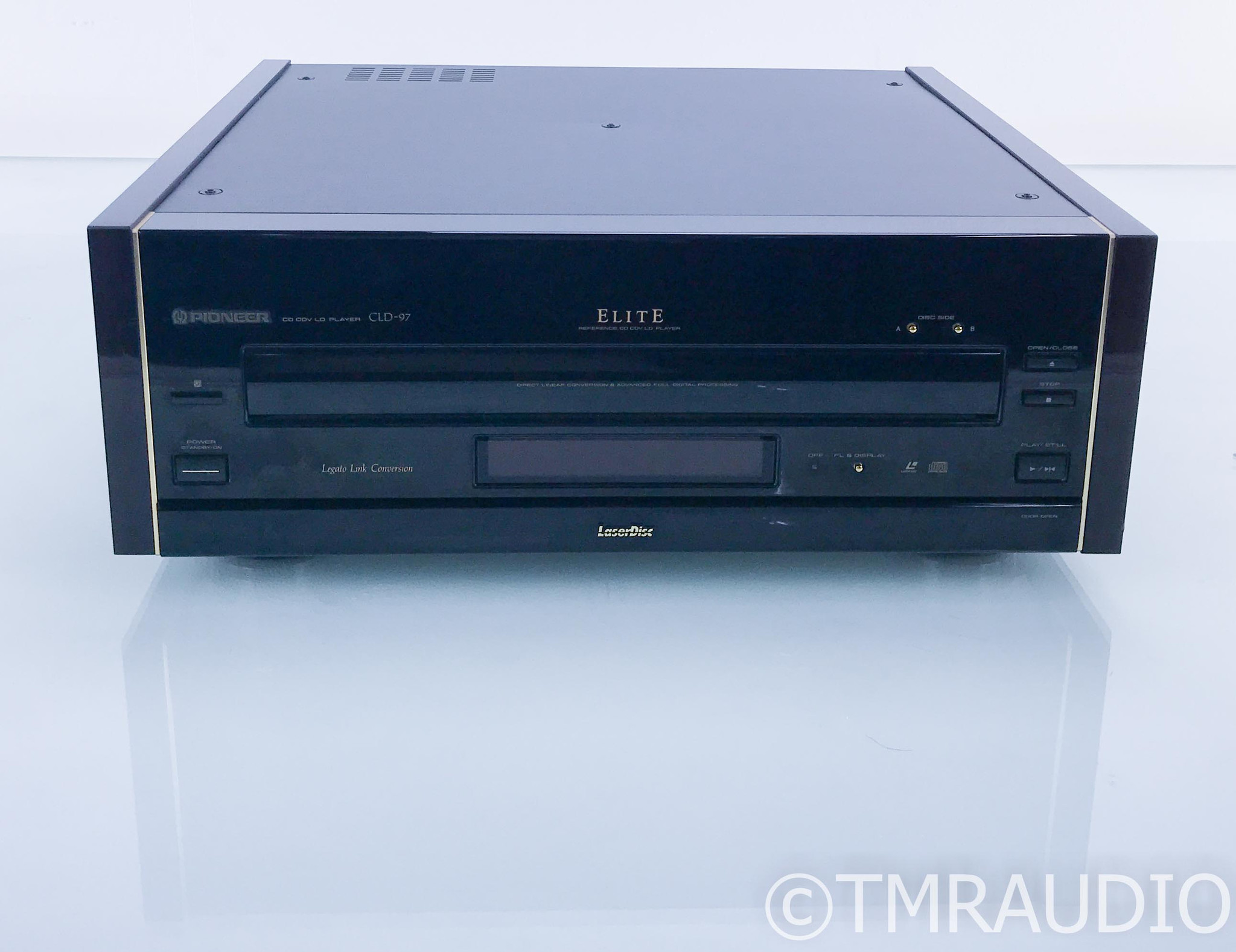 Pioneer CLD-97 Laser Disc / CD Player; CLD97; Remote; AS-IS (Broken Disk  Tray)