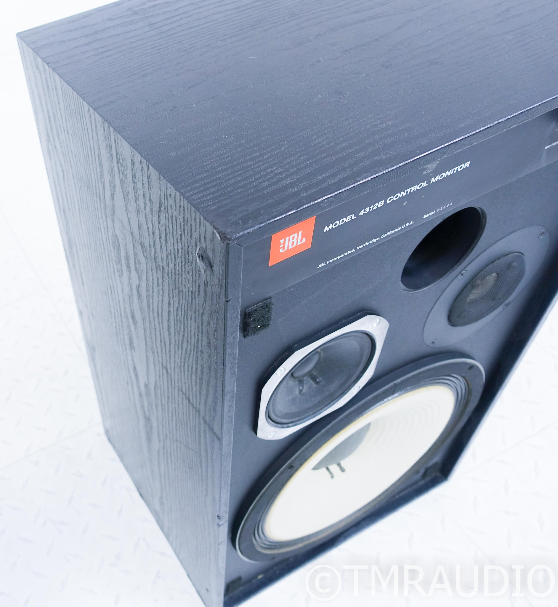 JBL 4312B Vintage Studio Monitor Speakers; Oak Pair - The Music
