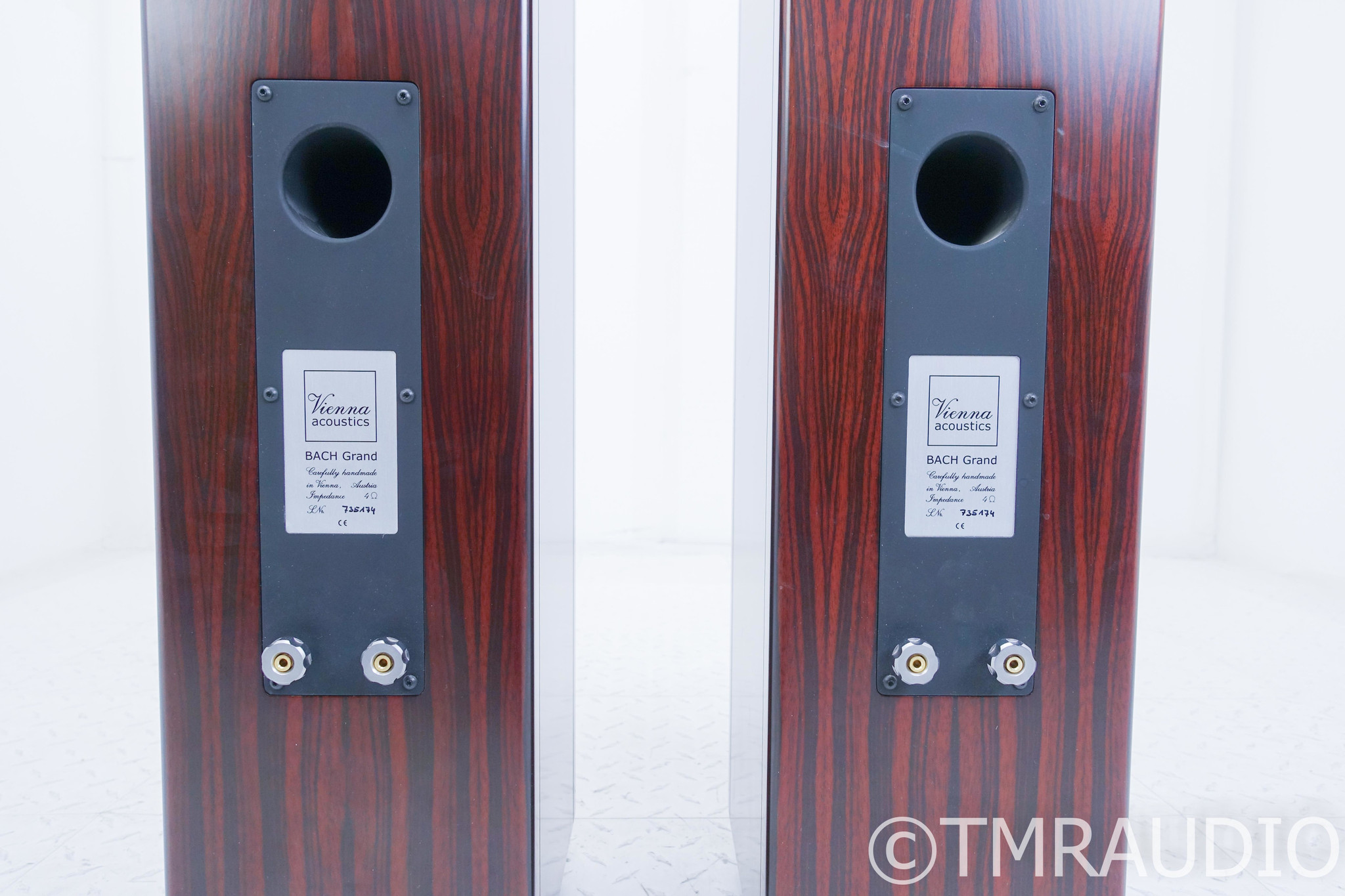 Vienna Acoustics Bach Grand Floorstanding Speakers; Rosewood