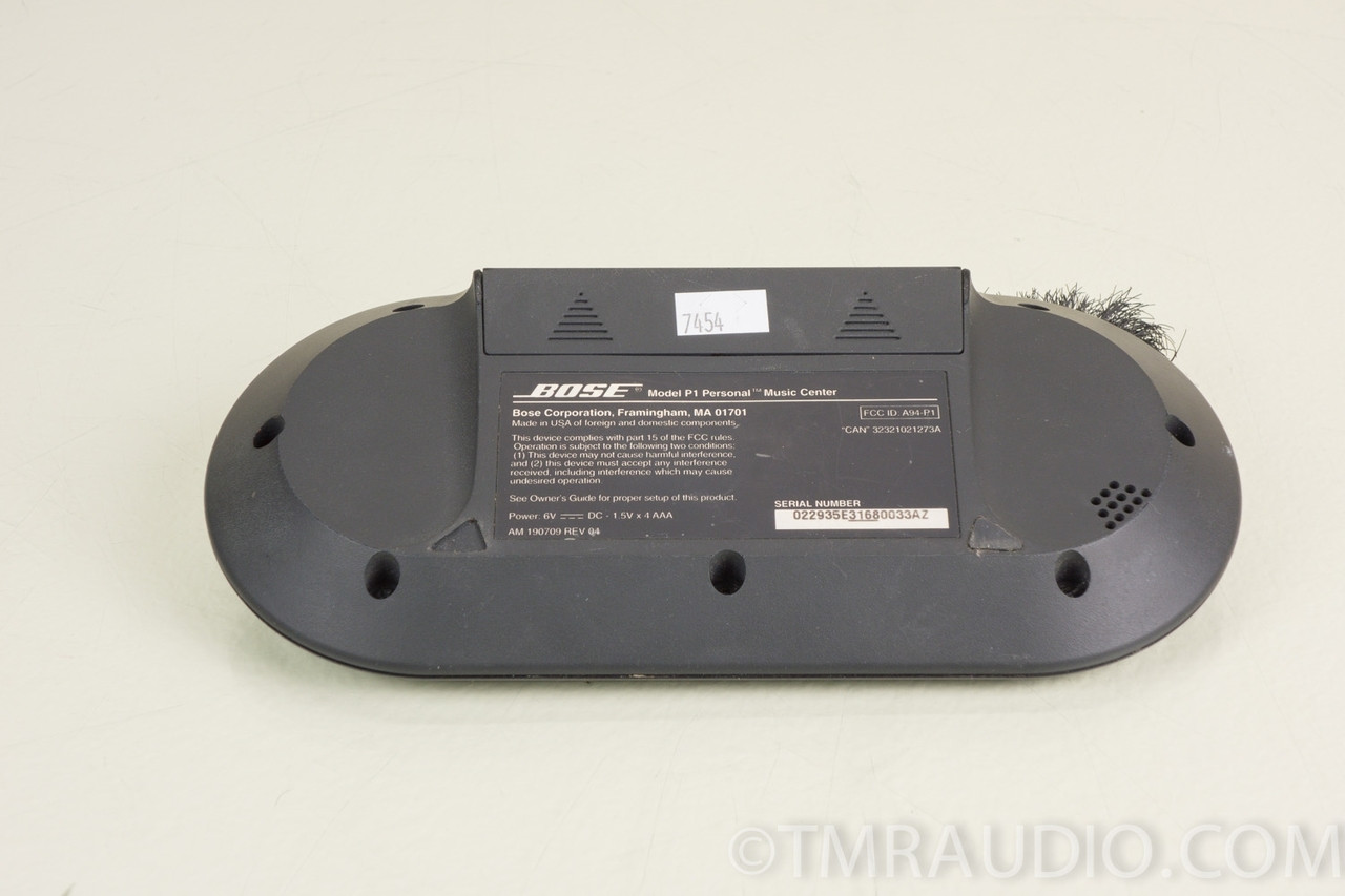 bose personal music center remote