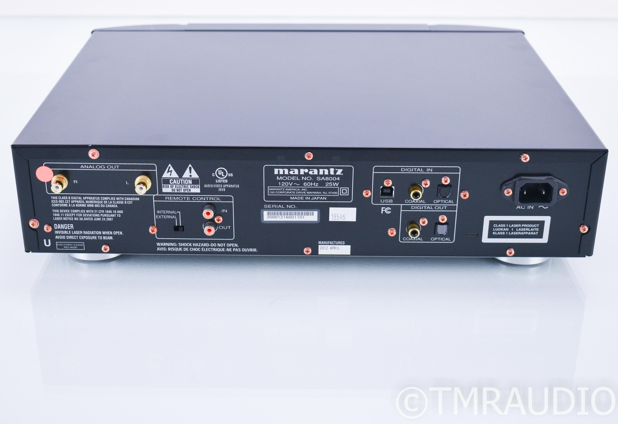 Marantz SA8004 SACD / CD Player; SA-8004