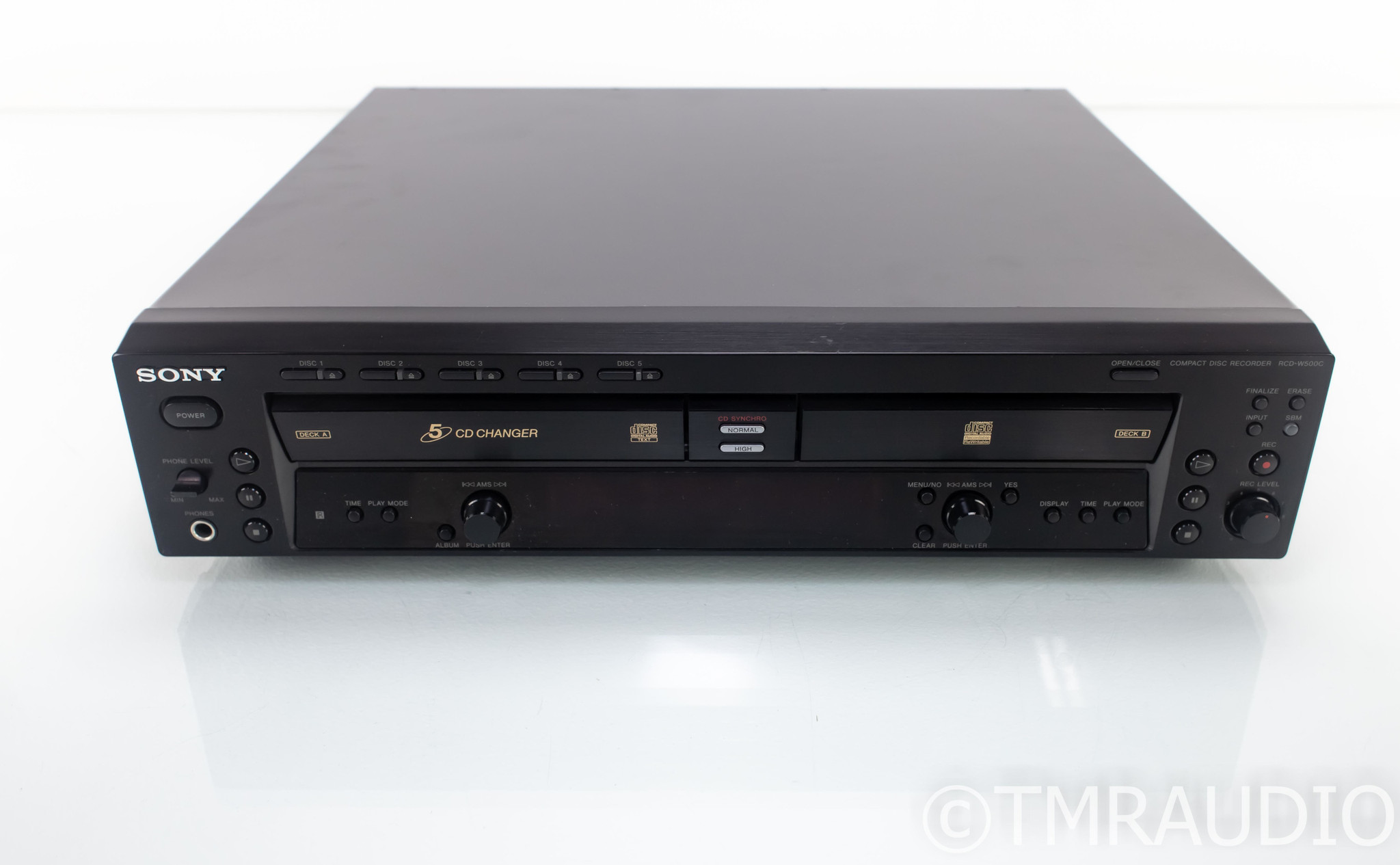 Sony RCD-W500C CD Player / Recorder