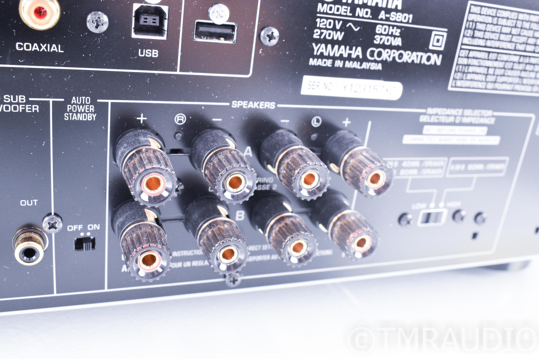 Yamaha A-S801 Integrated Amplifier Review