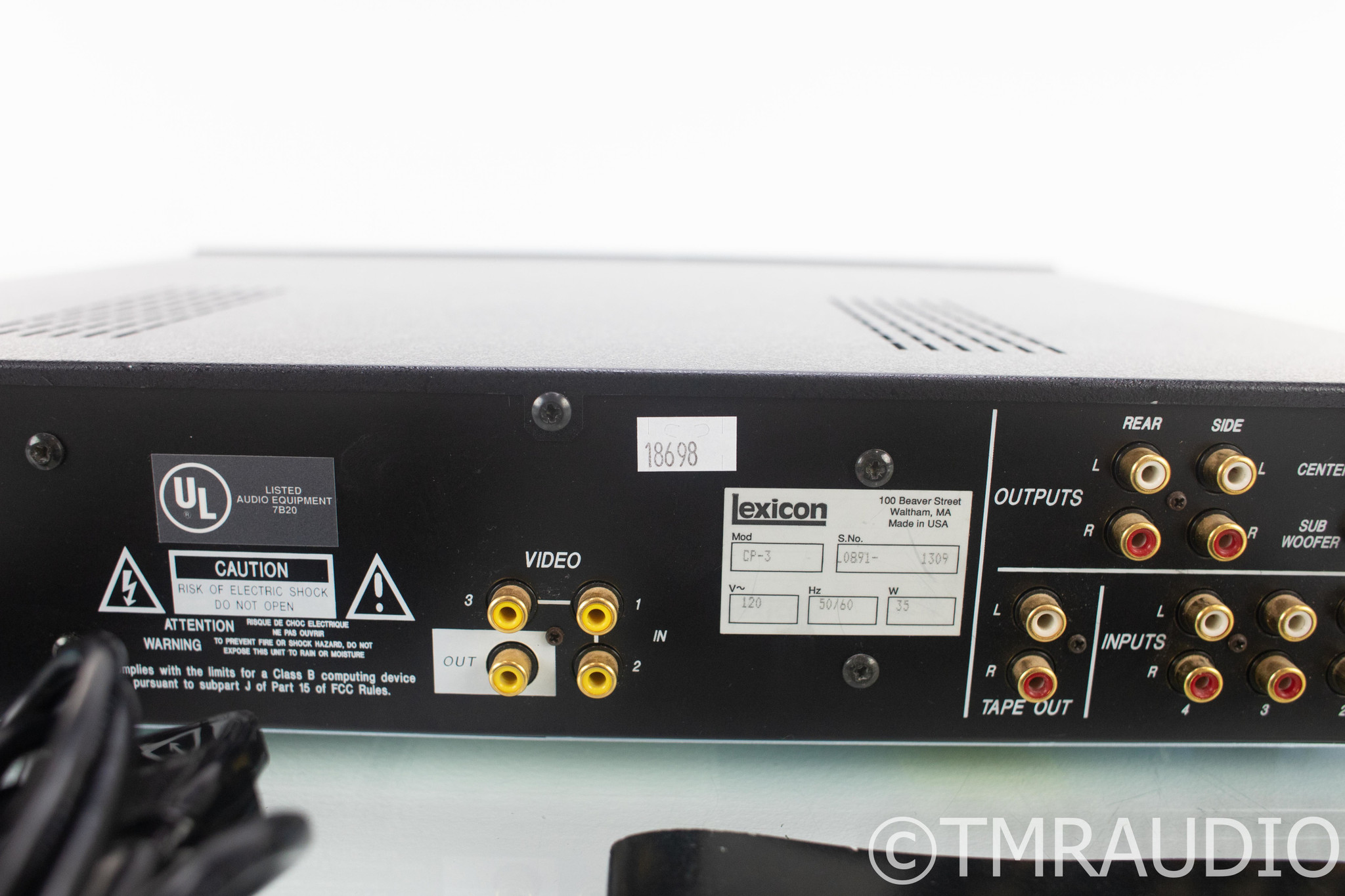 Lexicon CP3 5.1 Channel Home Theater Surround Processor; CP3; Remote