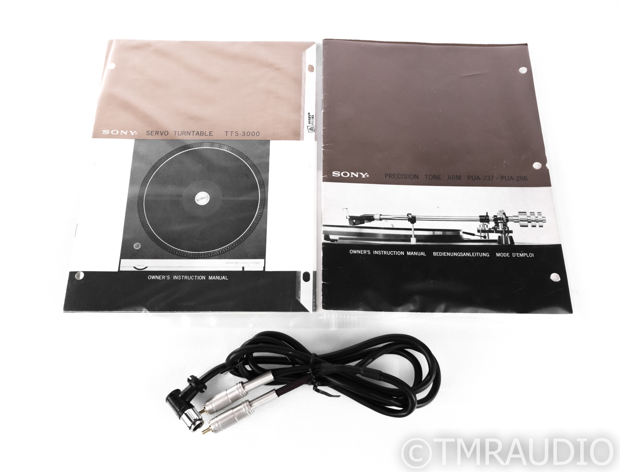 Sony TTS-3000 Vintage Turntable; TTS3000; PUA-237 Tonearm (No 